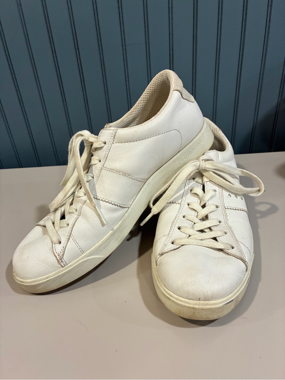 Womens Ecco White Sneakers